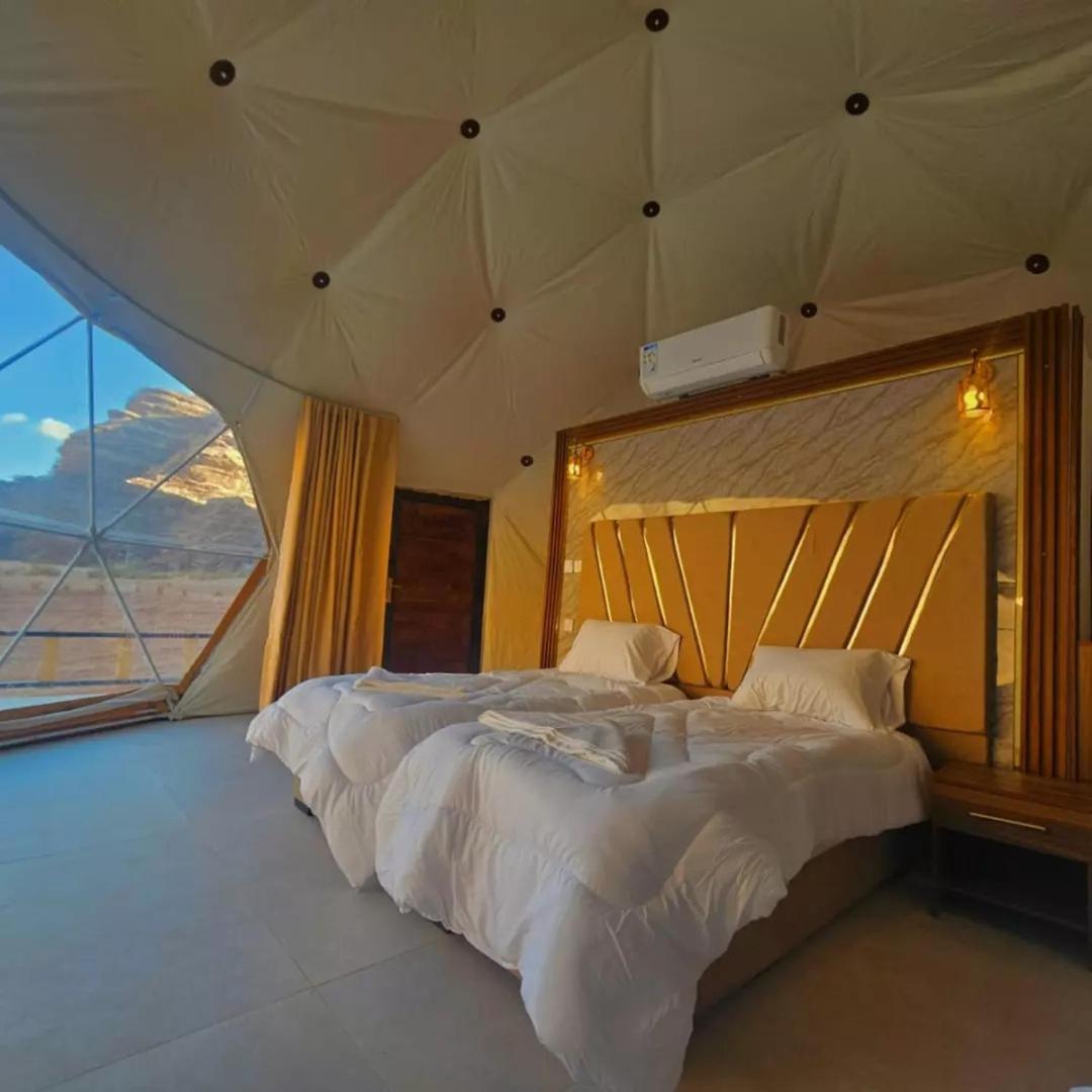 Salman Zwaidh Camp Hotel Wadi Rum Exterior photo